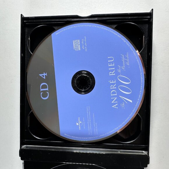 ANDRE RIEU ORCHESTRA "THE 100 MOST BEAUTIFUL MELODIES" - 6 CDs SET. - Picture 10 of 14